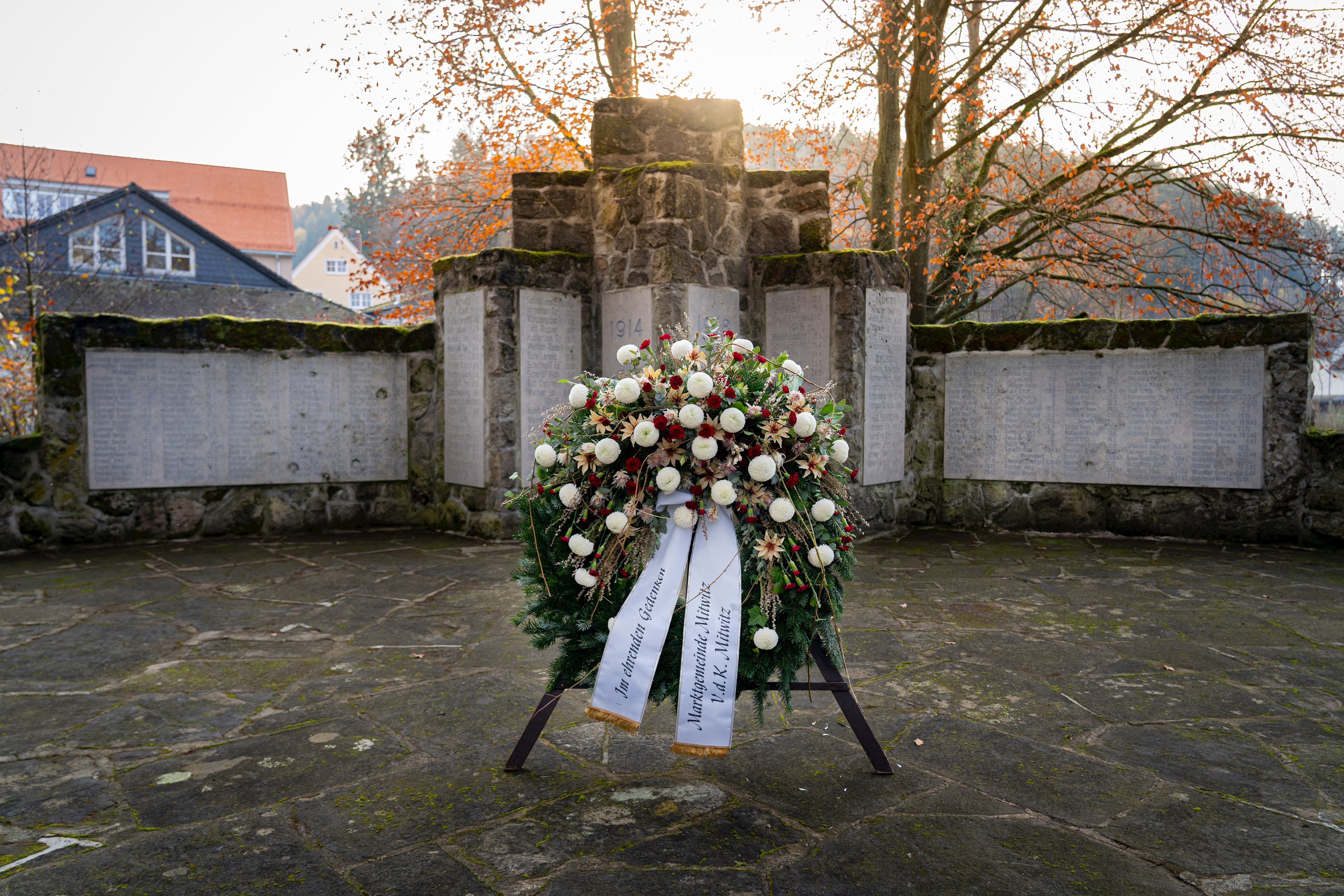 Gedenkfeier am Ehrenmal 