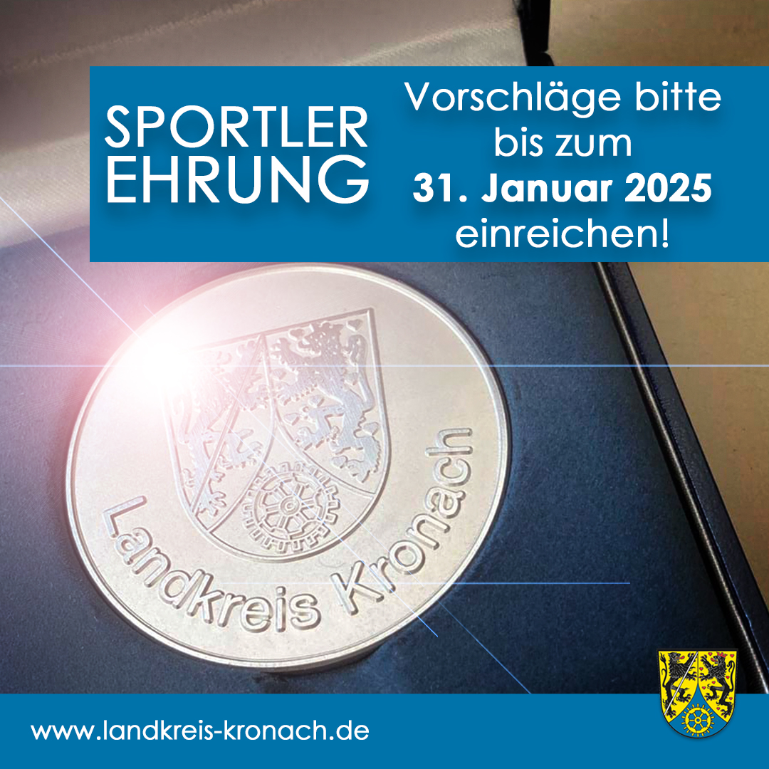 Sportlerehrung 2025 (Landkreis Kronach) 