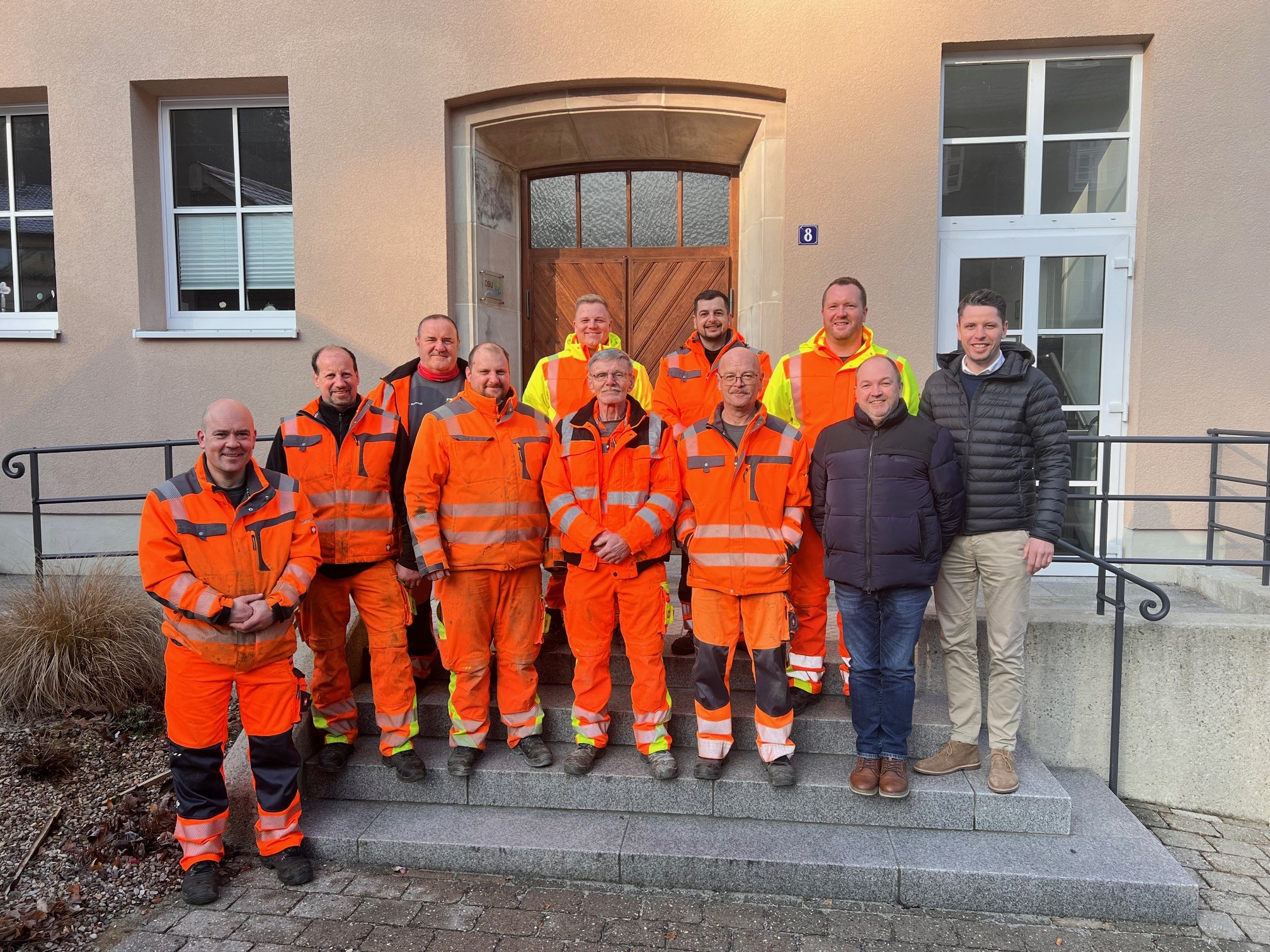 Bauhof Team Jan 2025 Leider haben wir keinen Alternativtext zu diesem Bild. Wir arbeiten daran und bitten um Ihr Verständnis.