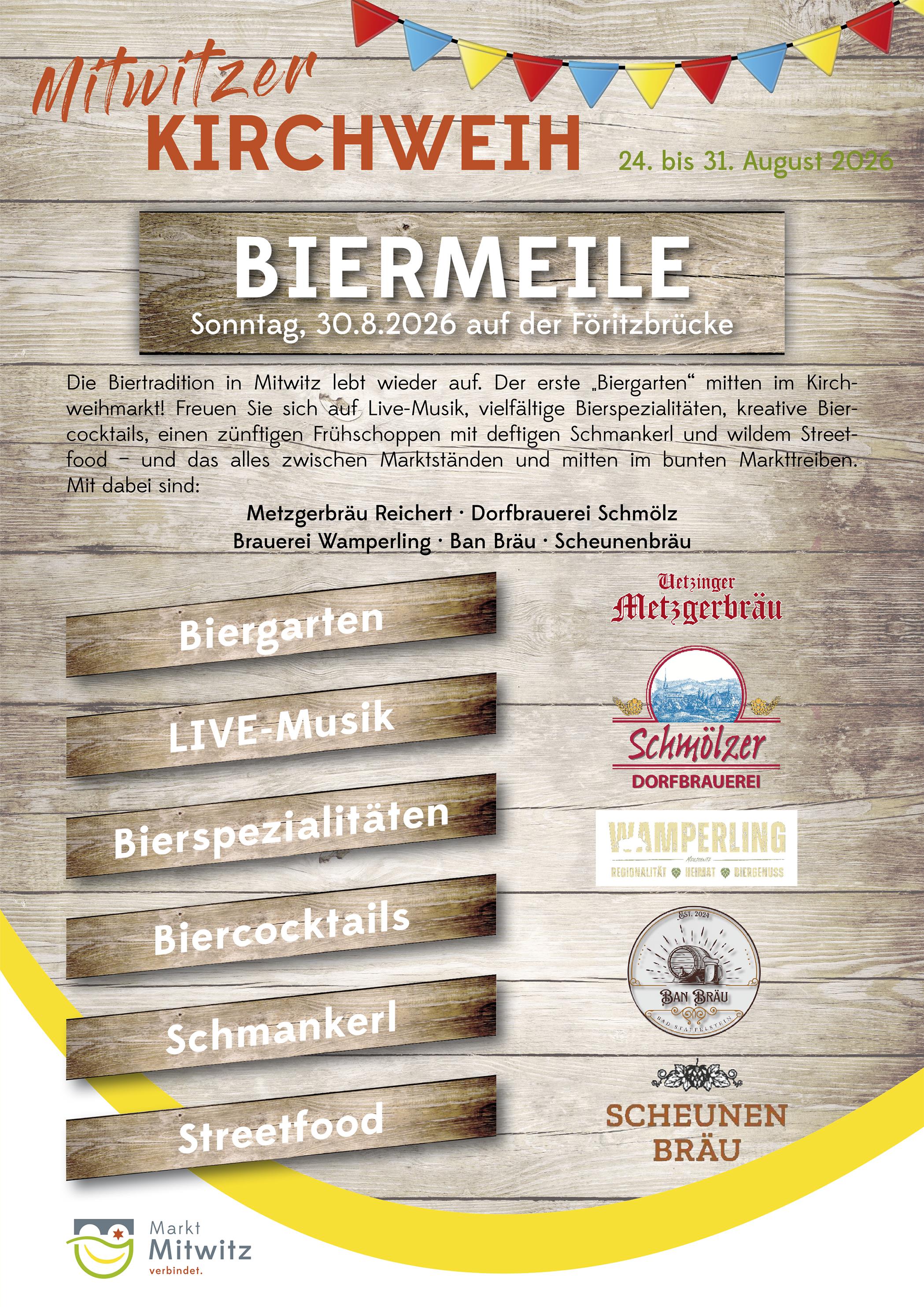 mitwitzer-biermeile plakat 2026